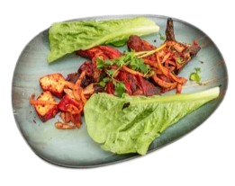 Served with salad. A combination of chicken tikka, lamb tikka, lamb chop, steak kebab, and tandoori chicken.